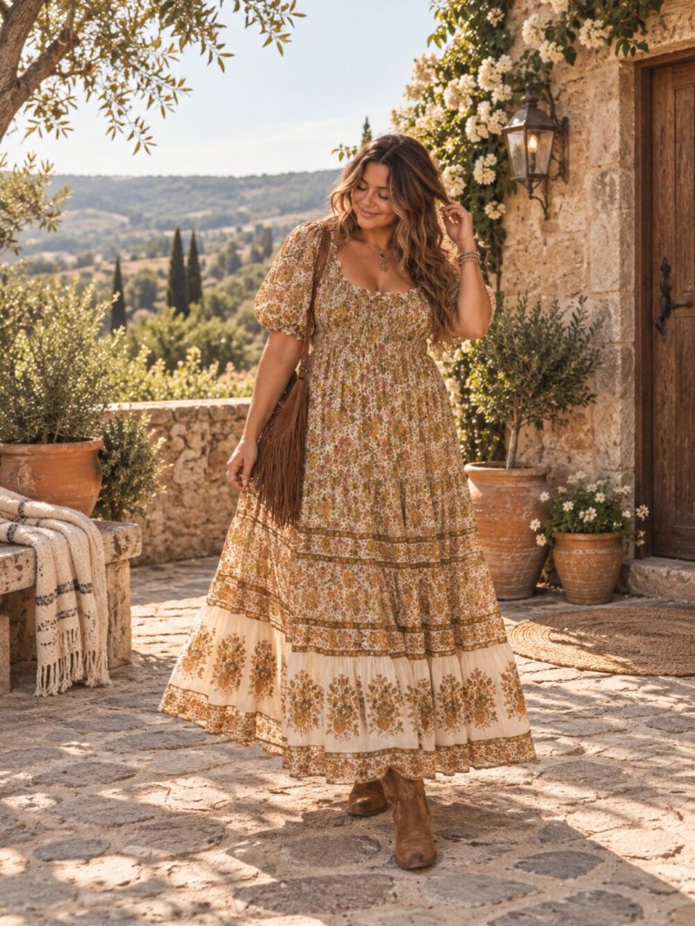 Spell & The Gypsy Collective Floral Boho Maxi Dress